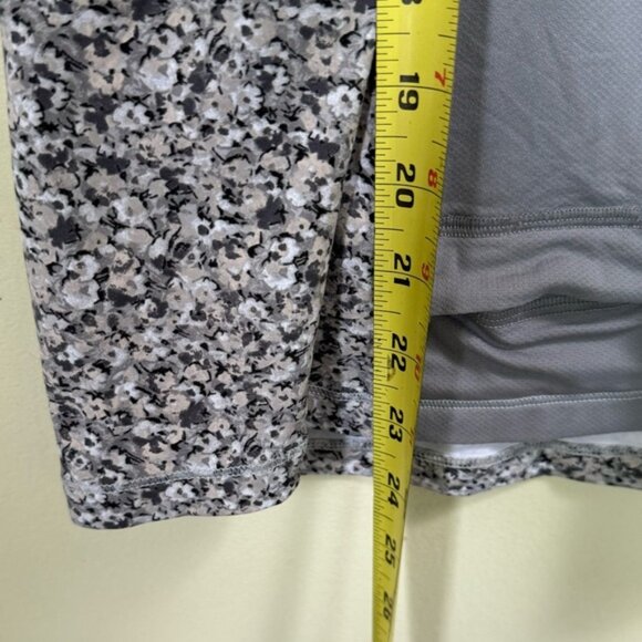 Lululemon Tone It Tank Top Bra Stretch Mesh Pocket Ruched Run Yoga Neutral Crew - Picture 16 of 16